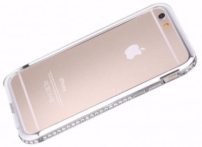  Shengo SG03 Metal Bumper iPhone 6 Silver 3