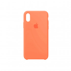    Silicone Case Original for iPhone X Peach