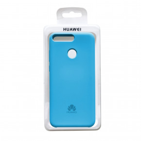  Silicone Cover Huawei Y6 Prime 2018 Tahoe Blue    3