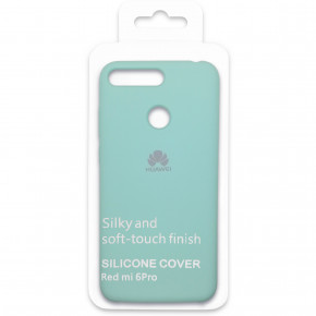  Silicone Cover Huawei Y6 Prime 2018 Turquoise    3