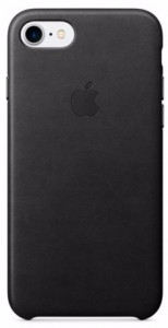  Apple Leather Case iPhone 7 Black