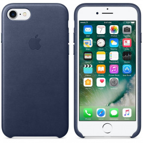 - Apple Leather Case iPhone 7 Royal blue 5