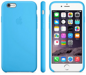  Apple Silicone Case iPhone 6/6s Blue 3