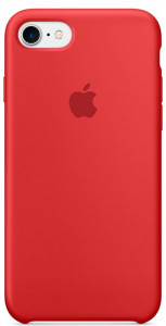  Apple Silicone Case iPhone 7 Red