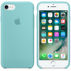  Apple Silicone Case iPhone 7 Sea Blue 3