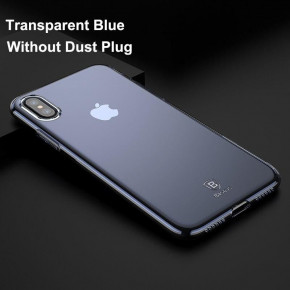   iPhone X/Xs Baseus Simple Blue (ARAPIPH8-B03) 3