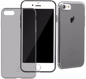  Baseus Simple Series Clear iPhone 7 Transparent Black 5