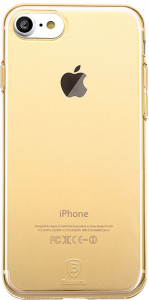  Baseus Simple Series Clear iPhone 7 Transparent Gold