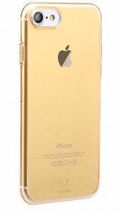  Baseus Simple Series Clear iPhone 7 Transparent Gold 4