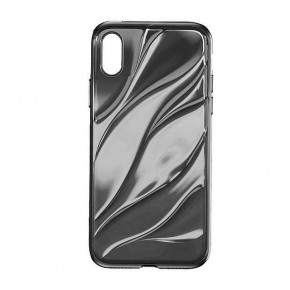    iPhone X/Xs Baseus Water Case Transparent Black (WIAPIPHX-SH01)