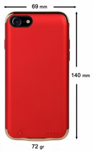 - BeCover Power Case  Apple iPhone 7 Red (701260) 3