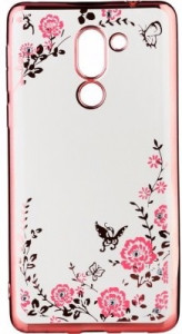  Flowers Series BeCover  Huawei GR5 2017 Pink (701296)