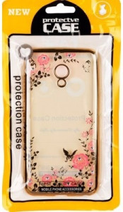  Flowers Series BeCover  Huawei GR5 2017 Pink (701296) 4