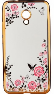  Flowers Series BeCover  Meizu M5s Gold (701303)