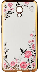  Flowers Series BeCover  Meizu M5 Note Gold (701305)