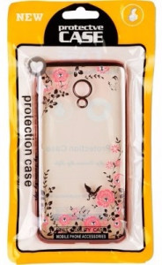  Flowers Series BeCover  Meizu M5 Note Pink (701306) 4