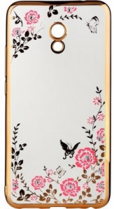  Flowers Series BeCover  Meizu MX6 Gold (701307)