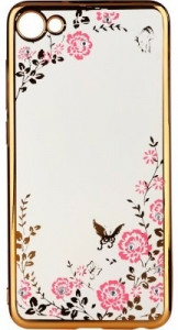  Flowers Series BeCover  Meizu U10 Gold (701309)