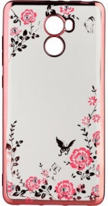  Flowers Series BeCover  Xiaomi Redmi 4 Pink (701318)