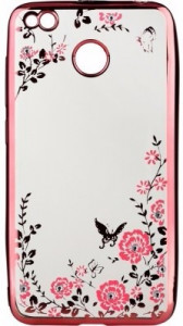  Flowers Series BeCover  Xiaomi Redmi 4X Pink (701324)