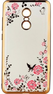  Flowers Series BeCover  Xiaomi Redmi Note 4X Gold (701325)