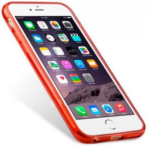  Melkco Poly Ultima Cases  iPhone 6 Transparent Red (APIP6FTBPU1RDTS)