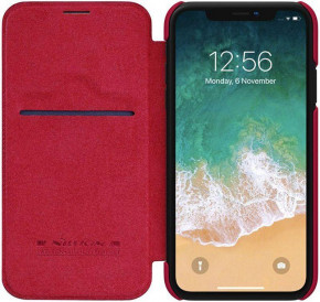    Nillkin Qin Leather Case Apple iPhone Xr Red 3