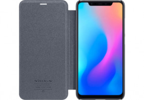  Nillkin Sparkle Xiaomi Mi8 Leather PU Black 7