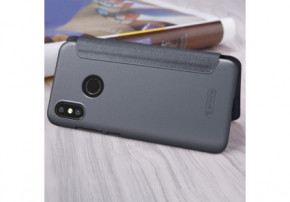  Nillkin Sparkle Xiaomi Mi8 Leather PU Black 8