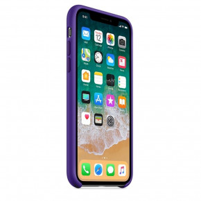    Original Silicone case iPhone X Purple 3