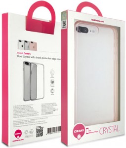  Ozaki O!coat Crystal+Dual Crystal  iPhone 7 Plus Pink (OC747PK) 4