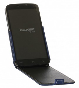  Red Point Flip case  Doogee X6 Pro Blue 4