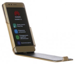  Red Point Flip case  Huawei Y3 II Gold 6