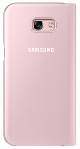  Samsung A520 - S View Standing Cover Pink 3