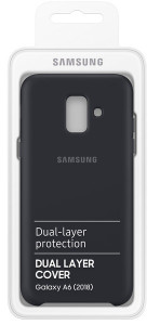  Samsung A6 2018/A600 Dual Layer Cover Black 15