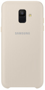  Samsung A6 2018/A600 Dual Layer Cover Gold