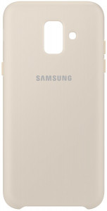  Samsung A6 2018/A600 Dual Layer Cover Gold 4