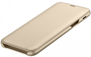  Samsung A6 2018/A600 Wallet Cover Gold 9