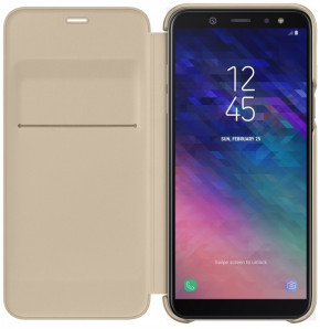  Samsung A6 2018/A600 Wallet Cover Gold 11