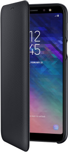  Samsung A6+ 2018/A605 Wallet Cover Black 11