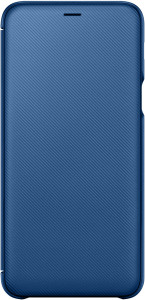  Samsung A6+ 2018/A605 Wallet Cover Blue