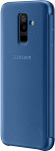  Samsung A6+ 2018/A605 Wallet Cover Blue 5