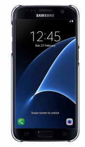  Samsung Clear Cover Galaxy S7 Black (EF-QG930CBEGRU) 5