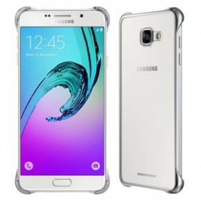  Samsung Clear Cover  Samsung A710 Silver