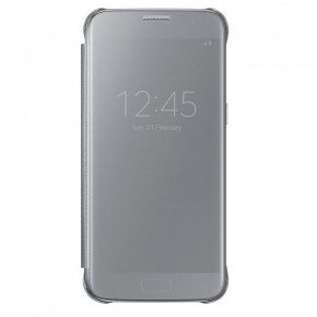  Samsung Clear View Cover  Samsung S7/G930 Silver