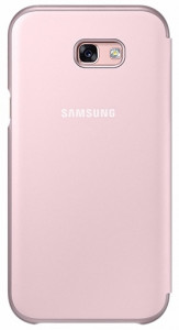  Samsung Neon Flip Cover EF-FA720PPEGRU Pink  Galaxy A7 (2017) 3