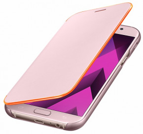  Samsung Neon Flip Cover EF-FA720PPEGRU Pink  Galaxy A7 (2017) 4