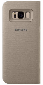  Samsung S8/EF-NG950PFEGRU - LED View Cover Gold 3