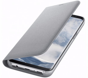  Samsung S8/EF-NG950PSEGRU - LED View Cover Silver 4