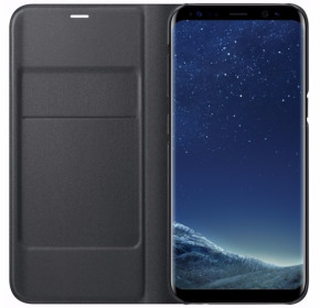  Samsung S8+/EF-NG955PBEGRU - LED View Cover Black 4